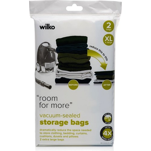 Wilko Extra Large Vacuum Sealed Storage Bags (2) Compare Prices
