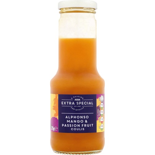 ASDA Extra Special Alphonso Mango & Passion Fruit Coulis (275g