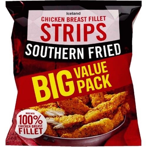 Iceland Southern Fried Chicken Breast Fillet Strips Compare Prices
