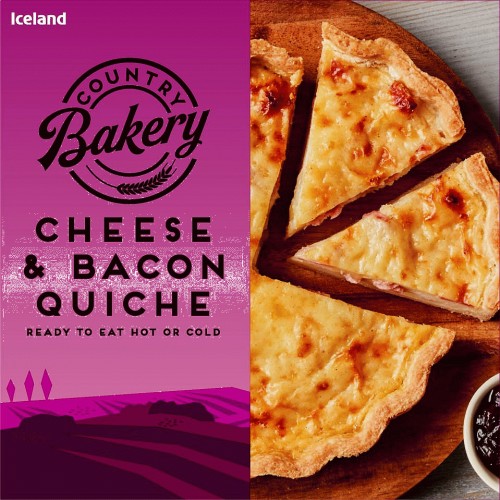 Iceland Cheese and Bacon Quiche (375g) Compare Prices & Where To Buy