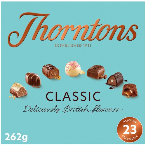 Thorntons Classic Assorted Chocolates Gift Box (262g) Compare Prices