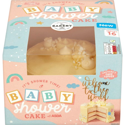 The BAKERY at ASDA Baby Shower Cake Compare Prices & Where To Buy Trolley.co.uk
