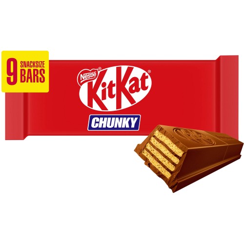 Kit Kat Chunky Milk Chocolate Bar Multipack (9 x 32g) Compare Prices