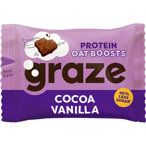 Graze Protein Oat Boosts Cereal Bar Cocoa Vanilla (30g) Compare Prices & Where To Buy