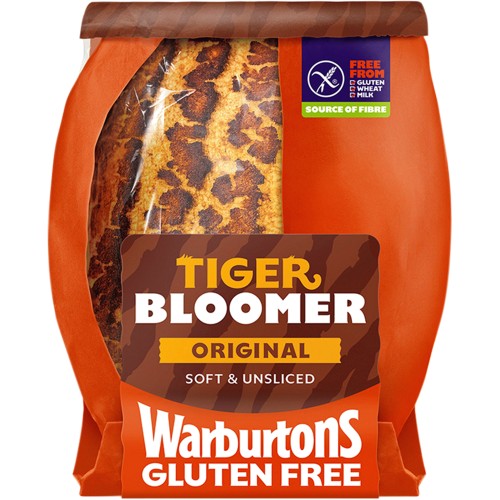 Warburtons Gluten Free Tiger Bloomer (400g) Compare Prices Trolley