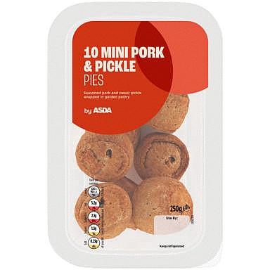 ASDA 10 Mini Pork Pies (250g) Compare Prices & Where To Buy Trolley