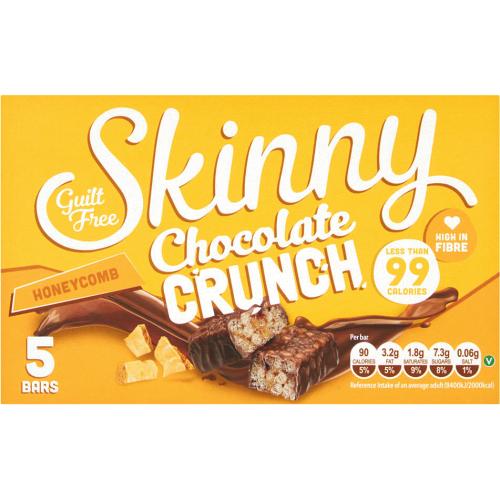 Skinny Crunch Chocolate Crunch Bars (5 x 22g) Compare