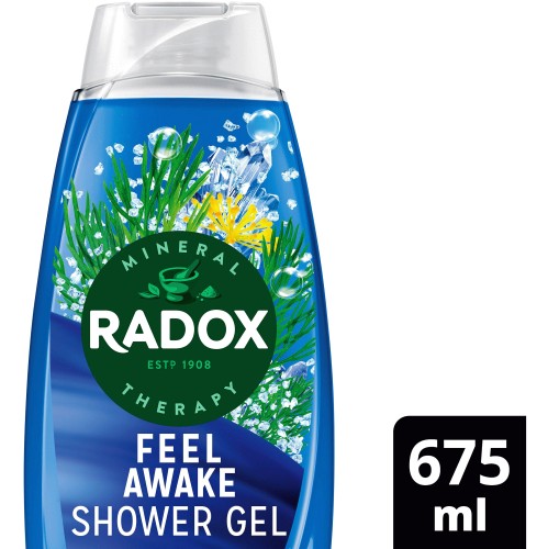 Radox Mineral Therapy Feel Awake 2in1 Shower Gel & Shampoo Mood