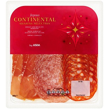 ASDA Continental Sharing Selection (100g) Compare Prices & Where To