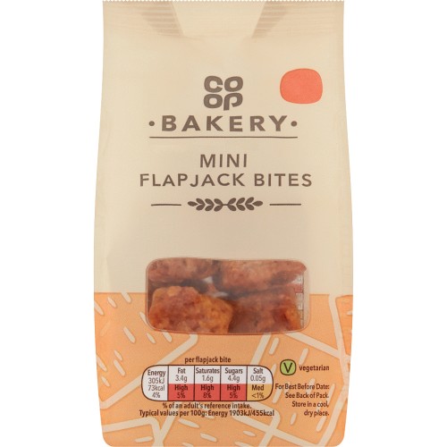 Coop Bakery Mini Flapjack Bites Compare Prices & Where To Buy