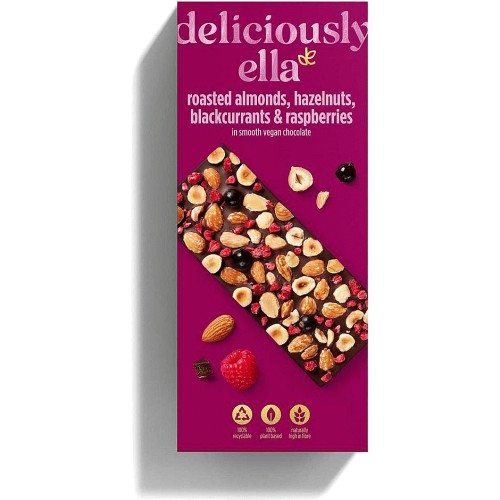 Deliciously Ella Trail Mix Boost with Hazelnuts Almonds Apple & Crunchy
