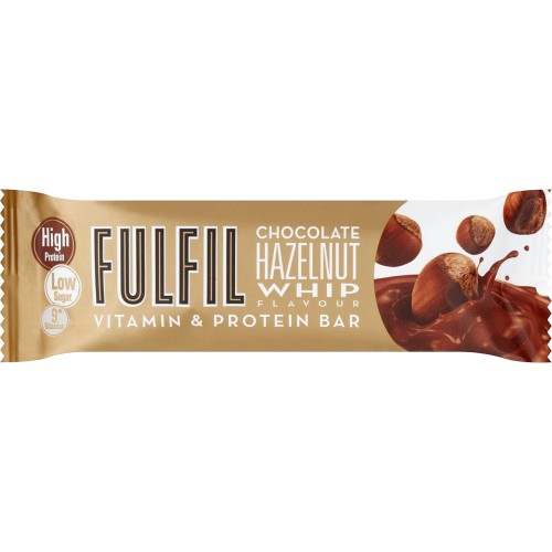 Fulfil Chocolate Hazelnut Whip Vitamin & Protein Cereal Bar (55g