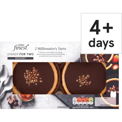 Tesco Finest 2 Millionaires Tarts (150g) Compare Prices & Where To Buy Trolley.co.uk
