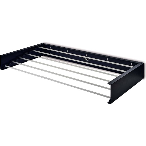 OurHouse Black Wall Mounted Clothes Airer (100cm) Compare Prices