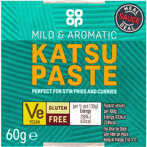 Coop Mild & Aromatic Katsu Paste (60g) Compare Prices & Where To Buy