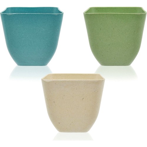 ASDA Square Mini Fibre Plant Pots (3) Compare Prices & Where To Buy