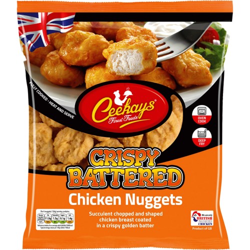 Ceekays Finest Foods Crispy Battered Chicken Nuggets (600g) Compare