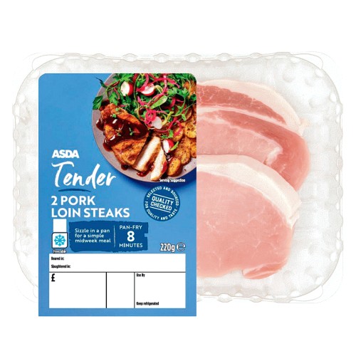 ASDA Tender 2 Pork Loin Steaks (220g) Compare Prices & Where To Buy