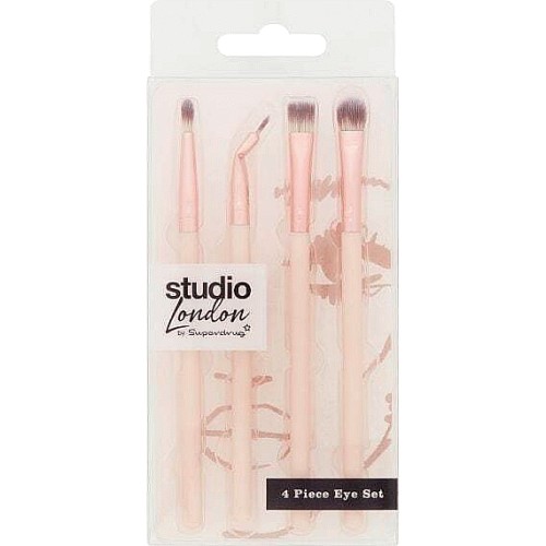 Superdrug Studio London 4 Piece Eye Brush Set Compare Prices & Where