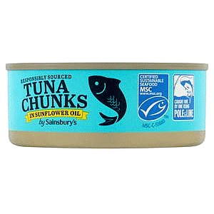 Sainsbury's Tuna Chunks in Sunflower Oil (145g) Compare Prices
