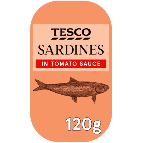 Tesco Sardines In Tomato Sauce (120g) Compare Prices & Where To Buy