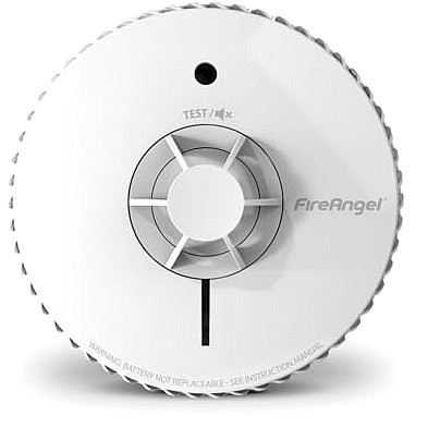 Fire Angel Optical Smoke Alarm with 5 Year Replaceable Batteries