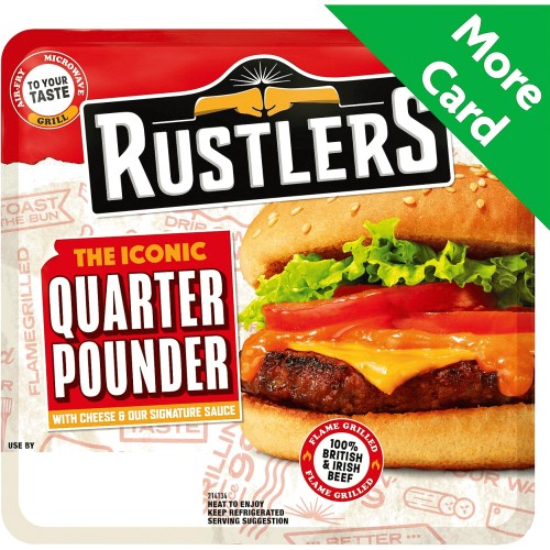 Rustlers Quarter Pounder (190g) Compare Prices & Where To Buy
