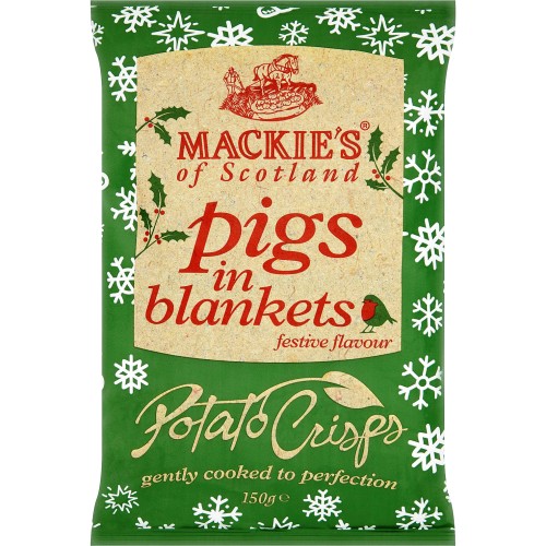 Mackie's of Scotland Pigs in Blankets Festive Flavour Potato Crisps