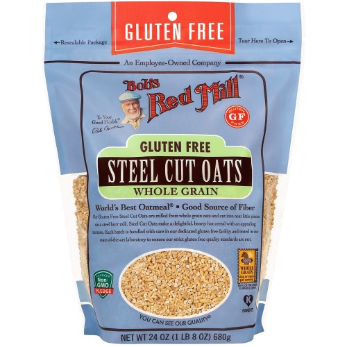 Bobs Red Mill Gluten Free Steel Cut Pinhead Oats (680g) Compare