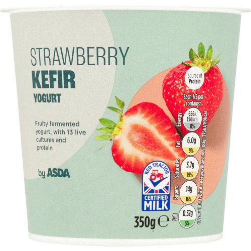 ASDA Strawberry Kefir Yogurt (350g) Compare Prices & Where To Buy