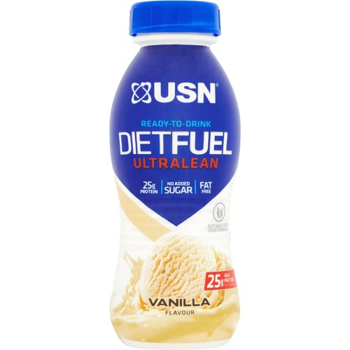 USN Diet Fuel Ultralean ReadyToDrink Vanilla Flavour (310ml