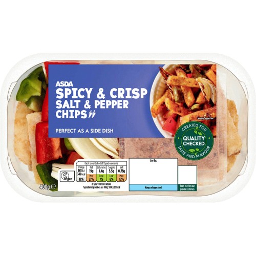 ASDA Spicy & Crisp Salt & Pepper Chips (400g) Compare Prices & Where
