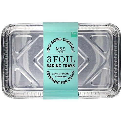 M&S 3 Foil Baking Trays (3) Compare Prices & Where To Buy Trolley.co.uk
