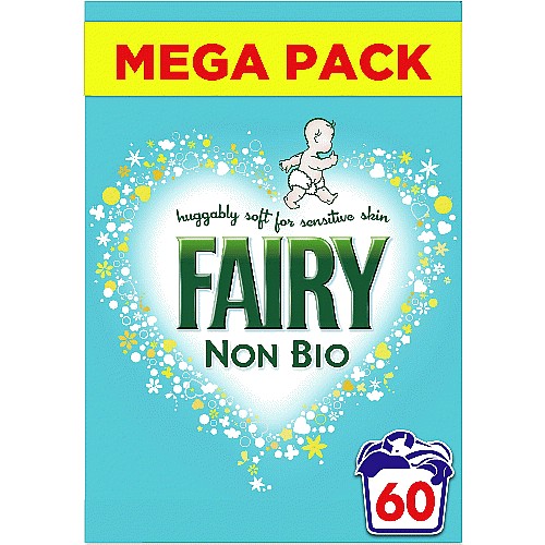 Fairy Non Bio Washing Powder for Sensitive Skin (60 Washes) (3.9kg