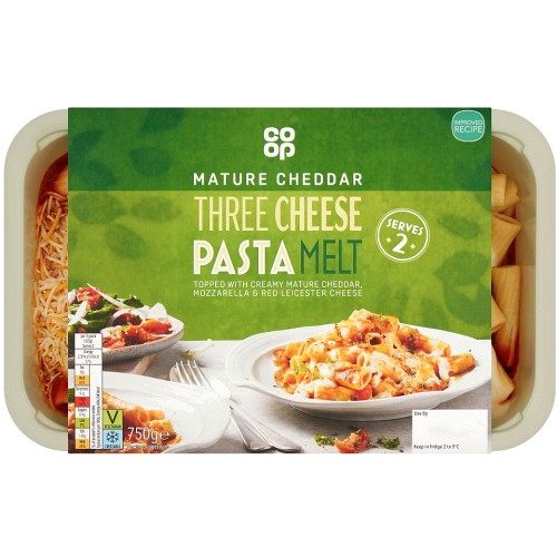 Coop Three Cheese Pasta Melt (750g) Compare Prices & Where To Buy