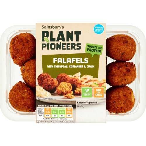 Plant Pioneers Falafels with Chickpeas Coriander & Cumin (10 x 180g