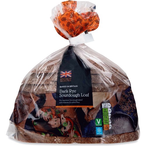 Specially Selected Dark Rye Sourdough Loaf (500g) Compare Prices