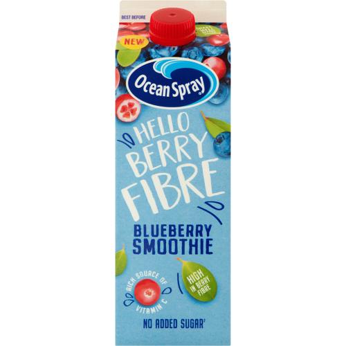 Ocean Spray Hello Berry Fibre Blueberry Smoothie (850ml) Compare