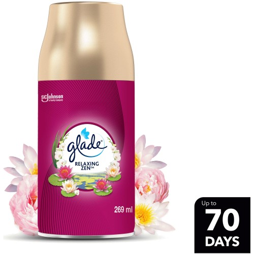 Glade Automatic Spray Refill Relaxing Zen Air Freshener 1 Refill (269ml