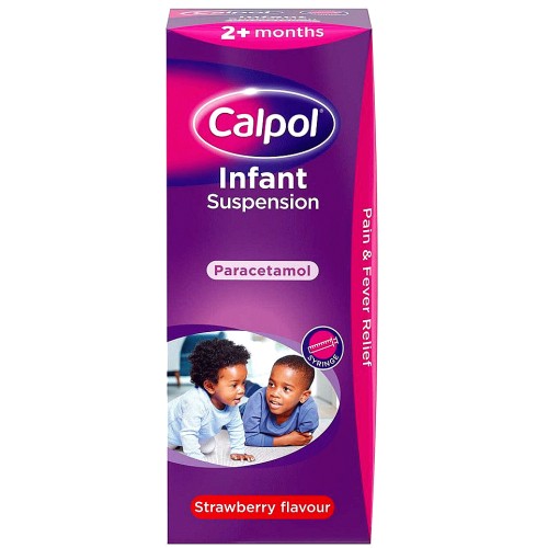 Calpol Infant Suspension Strawberry Flavour 2+ Months Liquid