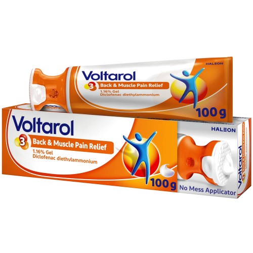 Voltarol Back and Muscle Pain Relief 1.16 Gel (50g) Compare Prices Trolley.co.uk
