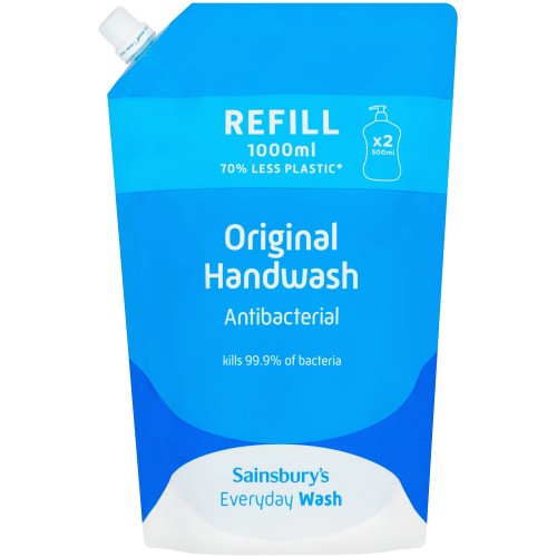 Sainsbury's The Collection Original Handwash Antibacterial Refill (1