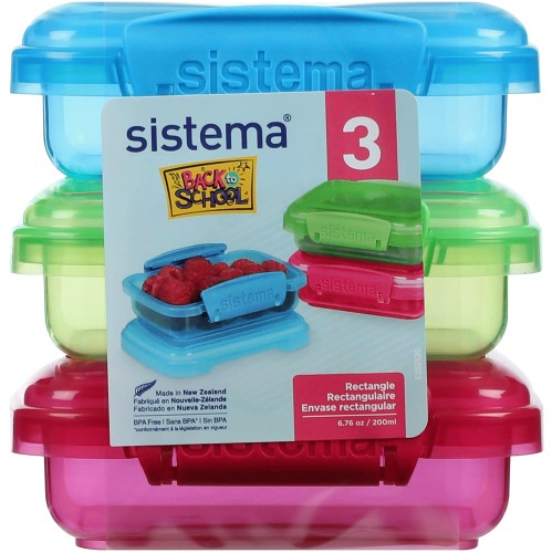 Sistema Snack Pots (3 x 200ml) Compare Prices & Where To Buy Trolley.co.uk