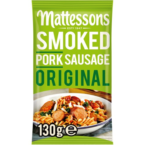 Mattessons Smoked Pork Sausage Original (130g) Compare Prices & Where