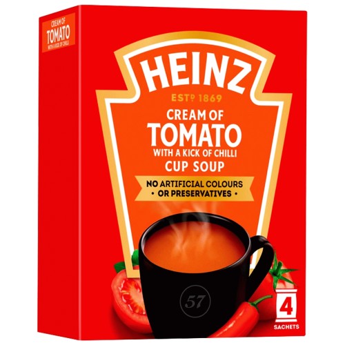 Heinz Cream of Tomato Cup Soup (88g) Compare Prices Trolley.co.uk