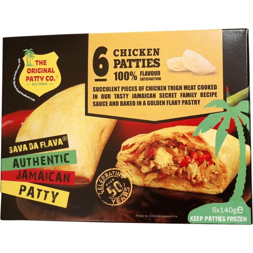 The Original Patty Co. Chicken Patties (6 x 140g) Compare Prices