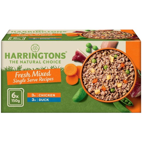 Harringtons Grain Free Mixed Selection Box Dog Food (6 x 150g