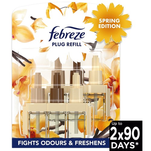 Febreze 3Volution Air Freshener Vanilla Cookie Plug In Refills Twin Pack (2) Compare Prices