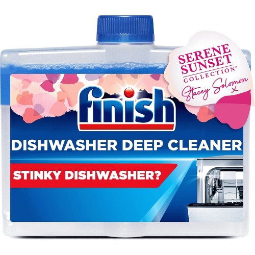 Finish Dishwasher Cleaner Grease & Limescale Deep Cleaner Lemon