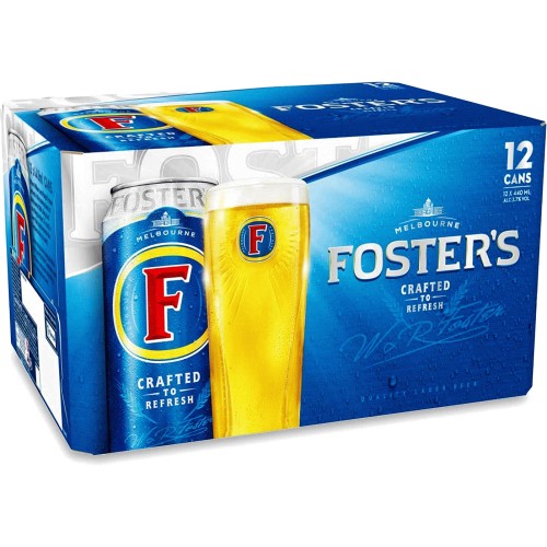 Foster's Quality Lager Beer (12 x 440ml) Compare Prices & Where To